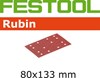 StickFix schuurstroken 80x 133 mm voor houtmaterialen StickFix schuurstroken 80x 133 mm voor houtmaterialen