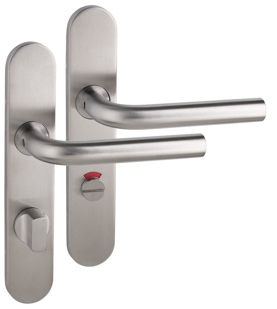 OXLOC Krukgarnituur RVS KG/WC8x72 gebogen