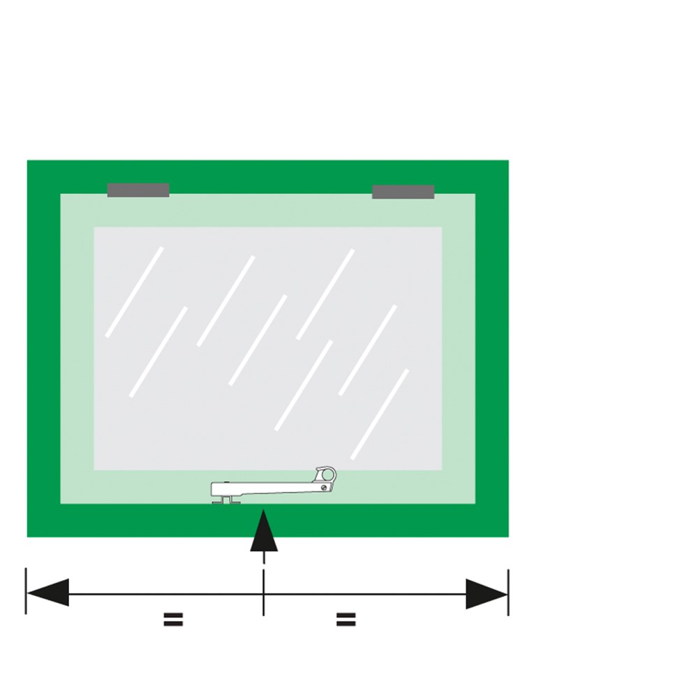 combi-raamuitzetter rvs/zwart axa-3 combi-raamuitzetter rvs/zwart axa-3