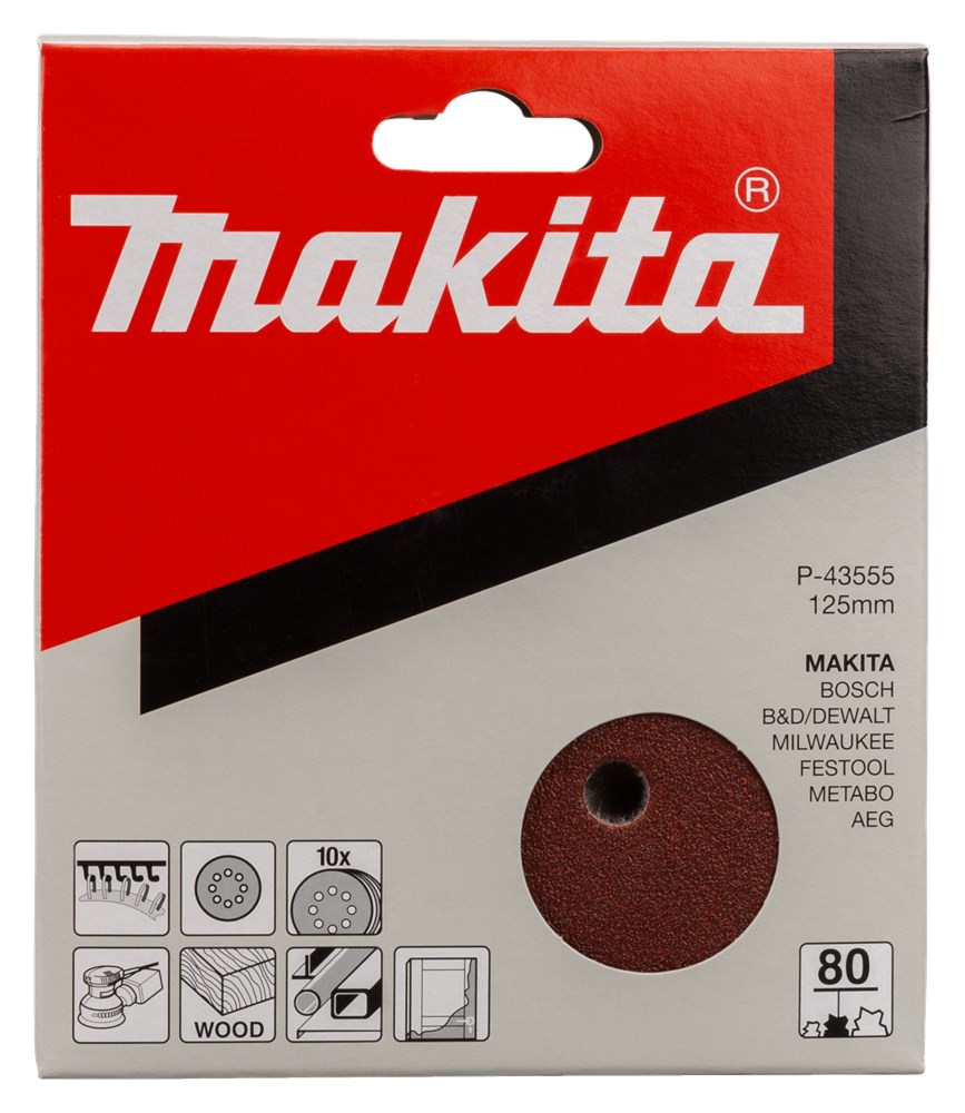 schuurschijf rood makita-2 schuurschijf rood makita-2