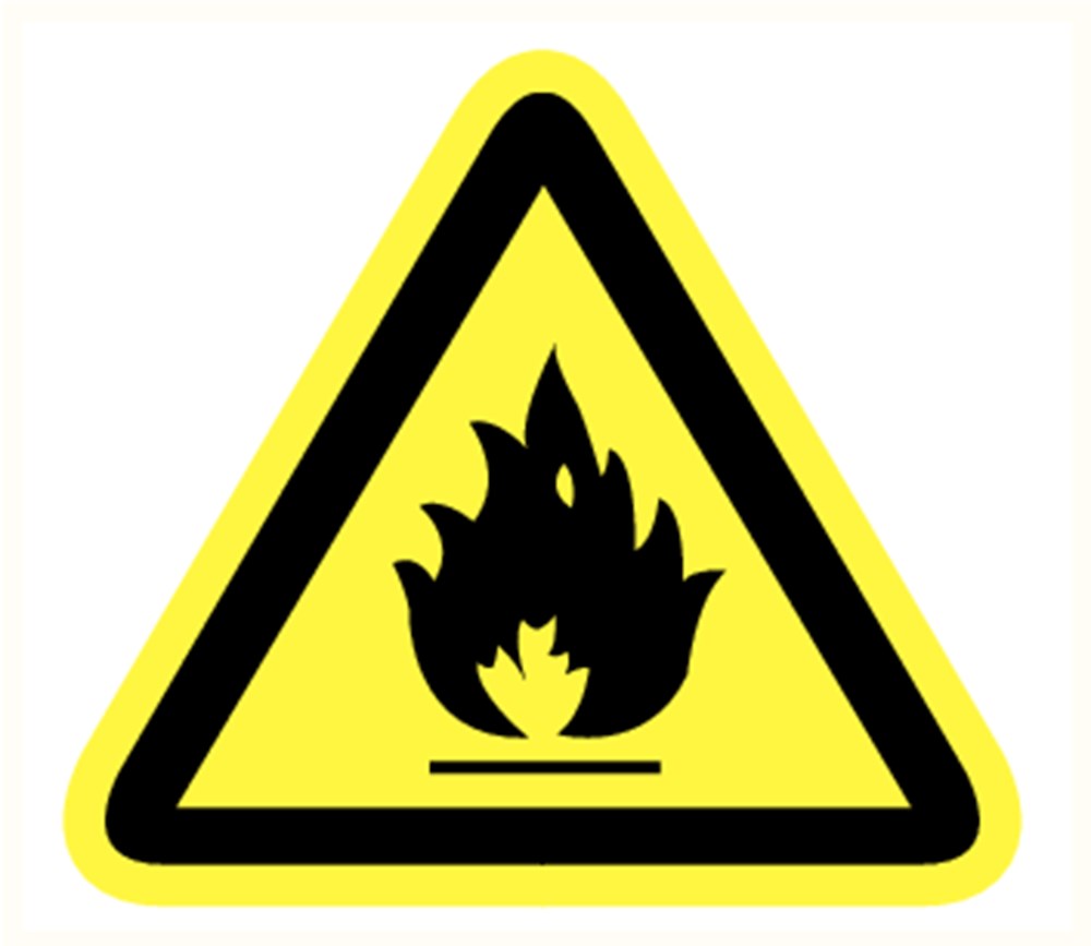 waarschuwingsbord pp geel/zwart-1 waarschuwingsbord pp geel/zwart-1