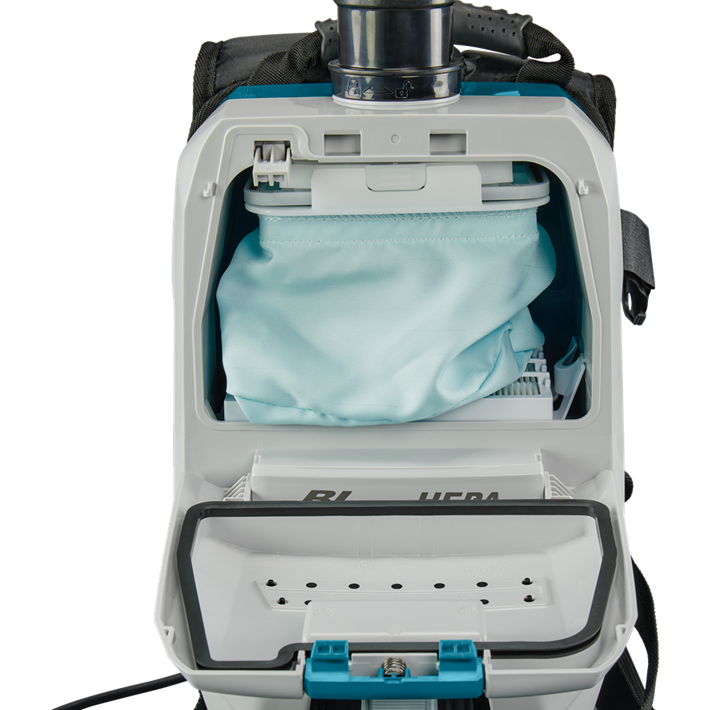 Afbeelding Makita 40 v max rugstofzuiger voor schoonmaak VC008GL201