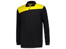 TRICORP Polosweater Bicolor zwart/geel XXL 302004 302004blackyellowside.png