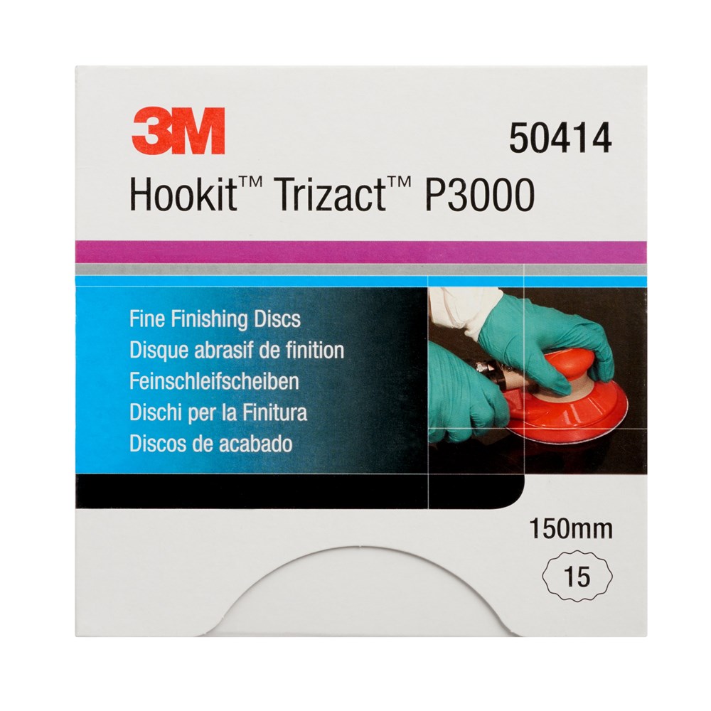 3M hookit Trizact P3000 150mm 50414 set 15 stuks (5)