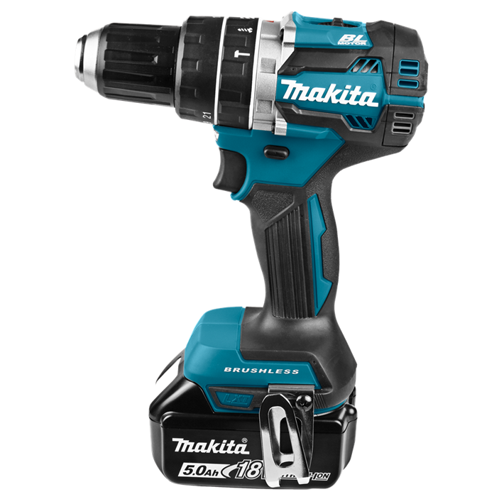 Afbeelding Makita 18 v klopboor-/schroefmachine DHP484RTJ