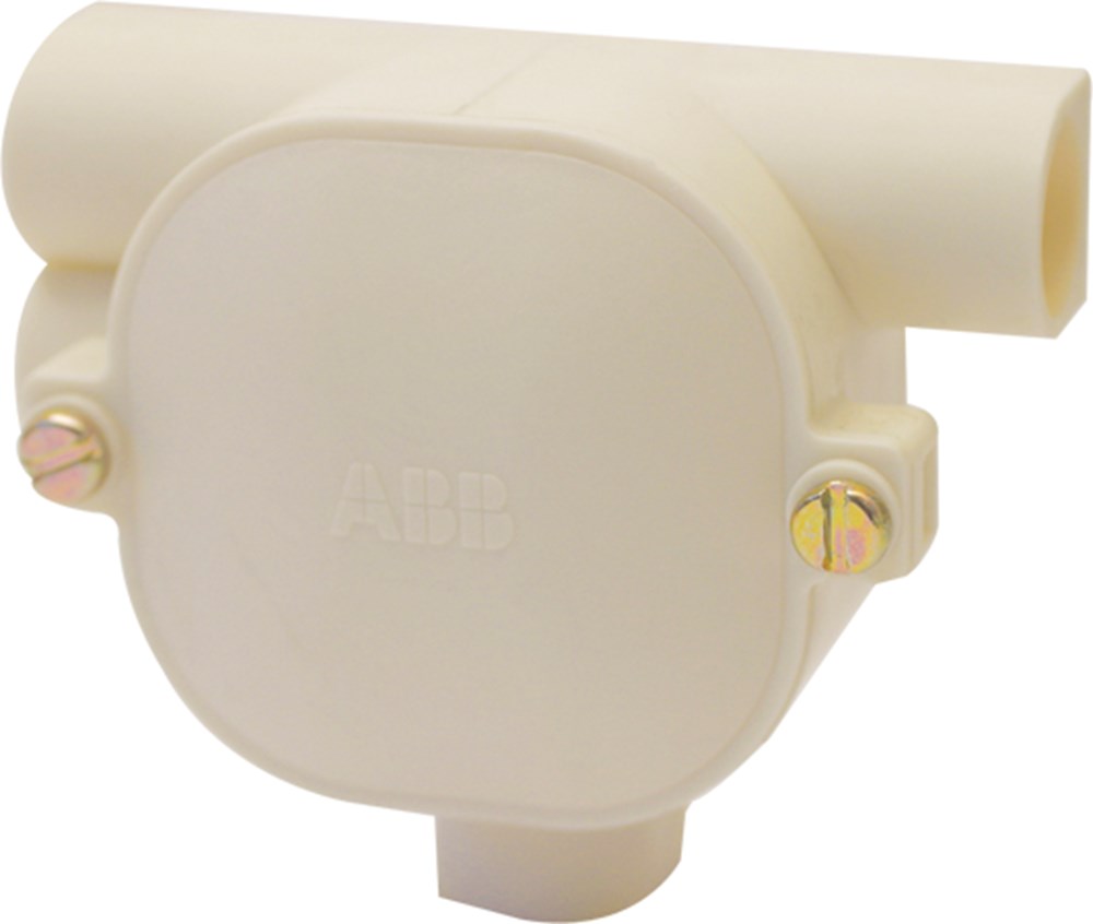 lasdoos top-T-doos dubbel pvc abb-1 lasdoos top-T-doos dubbel pvc abb-1
