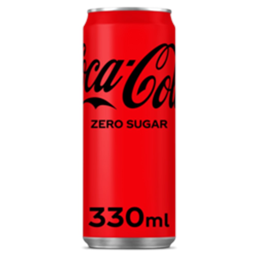 blikje coca cola zero-1 blikje coca cola zero-1
