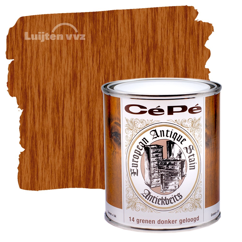 CePe Antiekbeits Grenen Geloogd Donker - 14 (1)