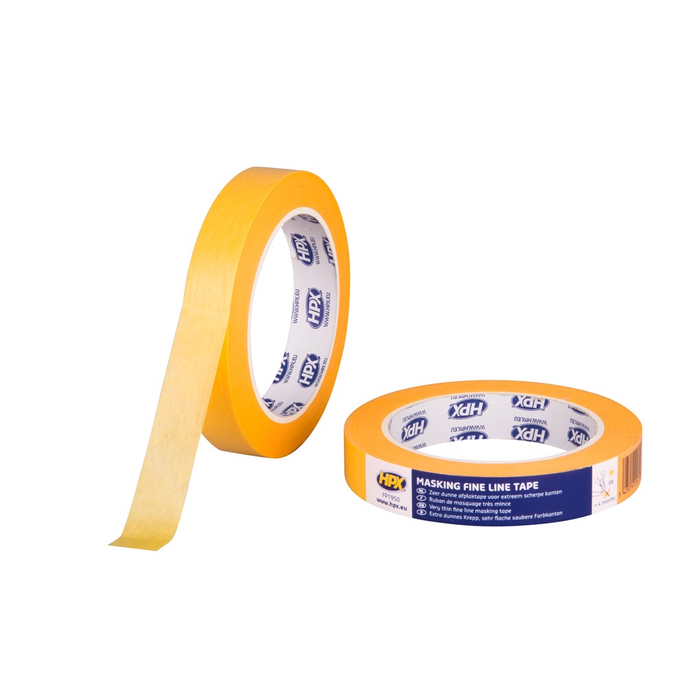 Masking 4400 Fine Line - oranje 18mm x 50m