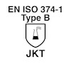 EN ISO 374-1 Type B EN ISO 374-1 Type B