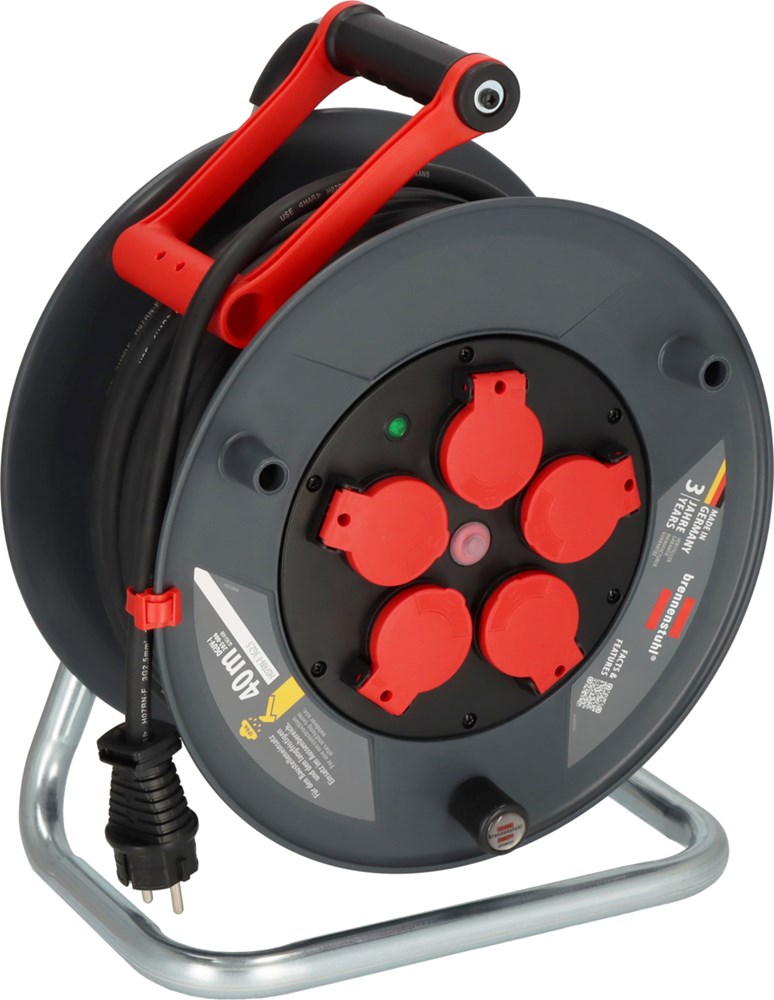BRENNENSTUHL PROFESSIONAL KABELHASPEL 5-VOUDIG 320 KU 4200 IP44, 40M H07RN-F 3G2,5 BRENNENSTUHL PROFESSIONAL KABELHASPEL 5-VOUDIG 320 KU 4200 IP44, 40M H07RN-F 3G2,5