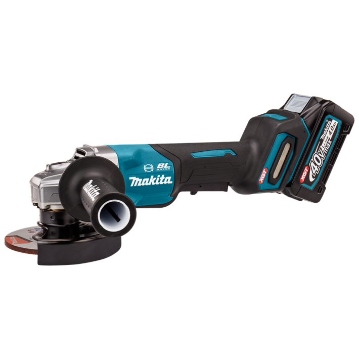 Afbeelding Makita 40 v max haakse slijper 125 mm GA013GM201