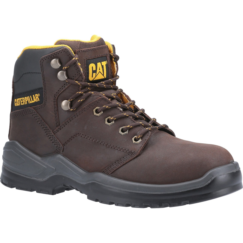 Caterpillar Striver Lace Up Safety Boot Brown