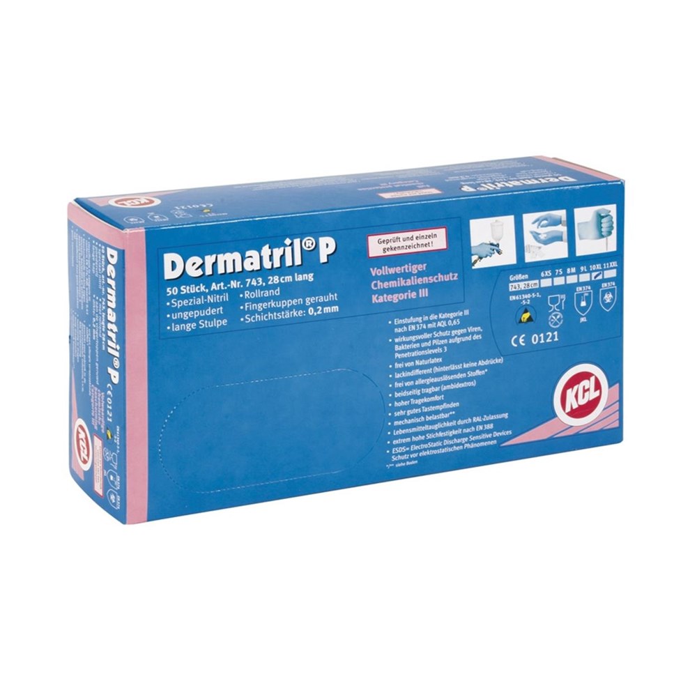Afbeelding voor Dermatril P handschoen 743