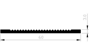 776165250 Slijtstrip 776165250 Slijtstrip