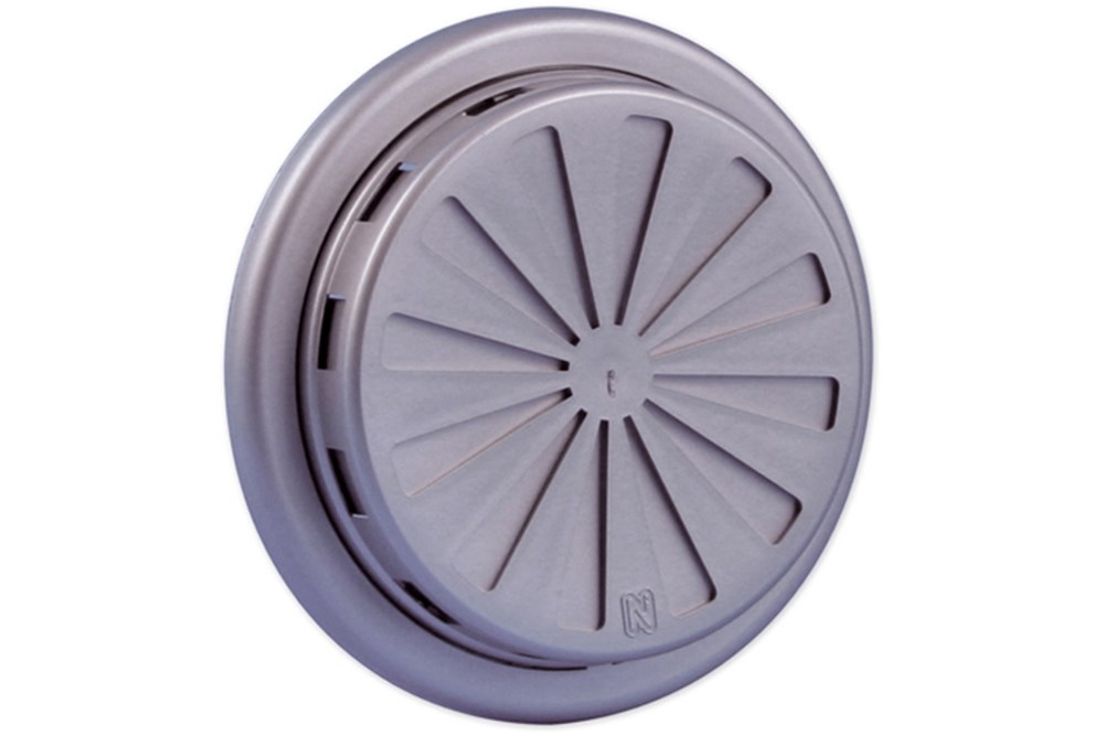 Ventilatierooster afsluitbaar, kunststof