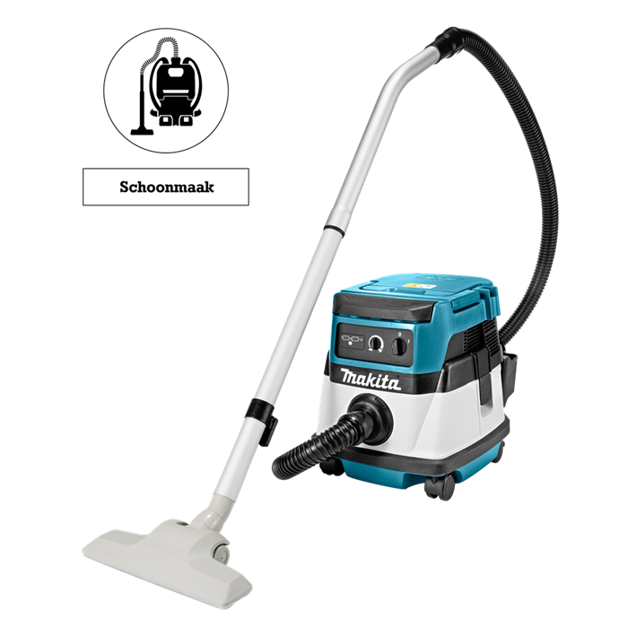 Afbeelding Makita hybride stofzuiger nat en droog DVC860LZ