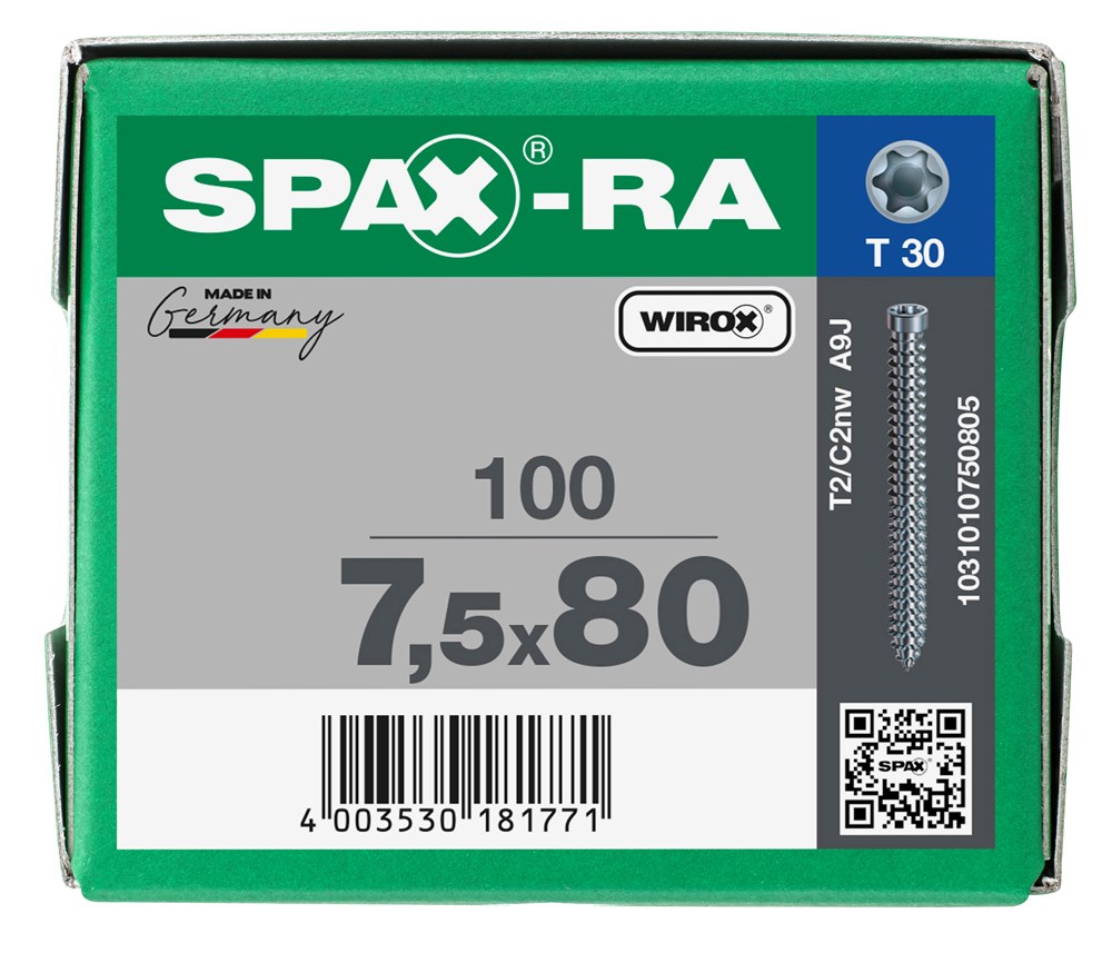 kozijnschroef wirox spax-ra-6 kozijnschroef wirox spax-ra-6