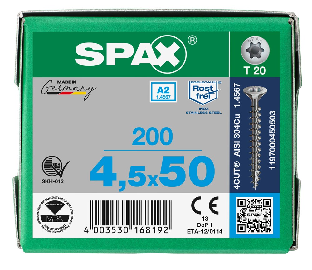 spaanplaatschroef rvs a2 spax-6 spaanplaatschroef rvs a2 spax-6