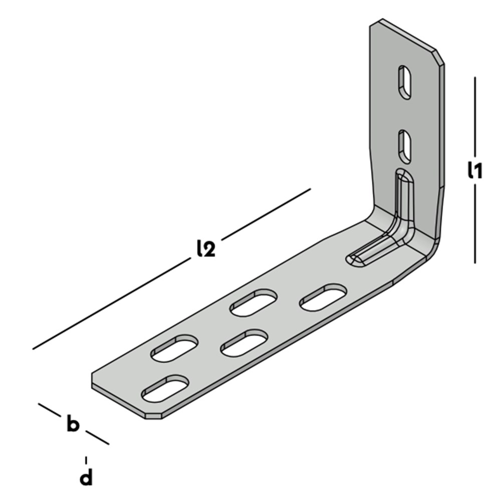 hoekanker met ril sv-3 hoekanker met ril sv-3