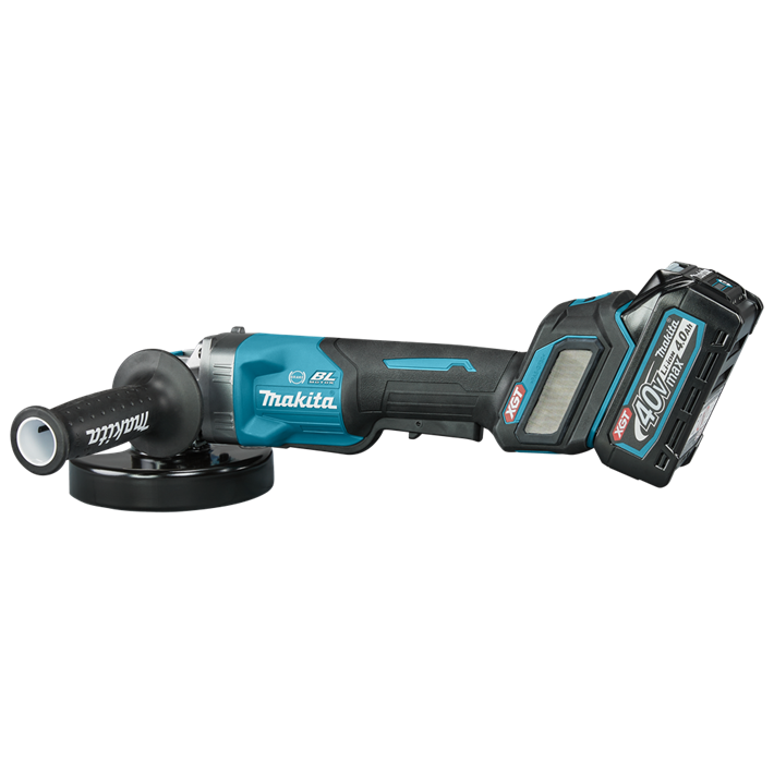 Afbeelding Makita 40 v max haakse slijper 125 mm x-lock