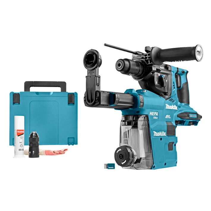 Afbeelding Makita 2x18 v combihamer DHR283ZWJU