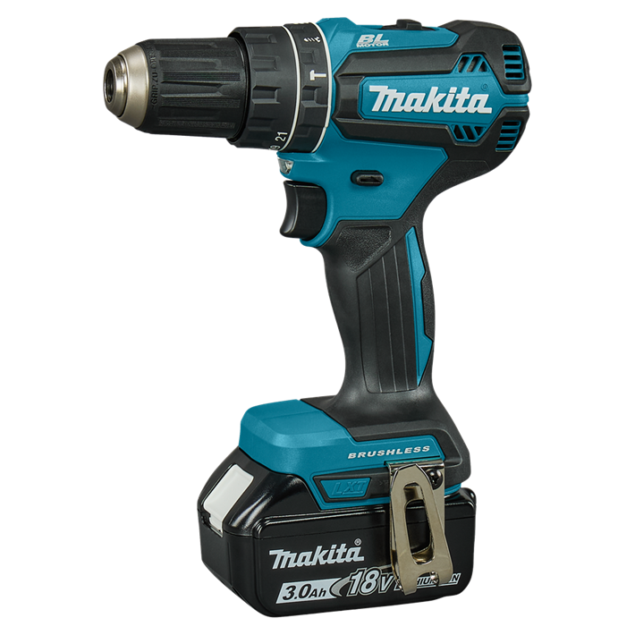 Afbeelding Makita 18 v klopboor-/schroefmachine DHP485RF3J