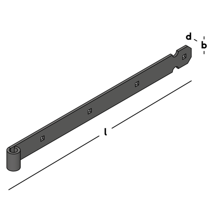 Afbeelding tekening GB heng voor pen ø16 epz-3