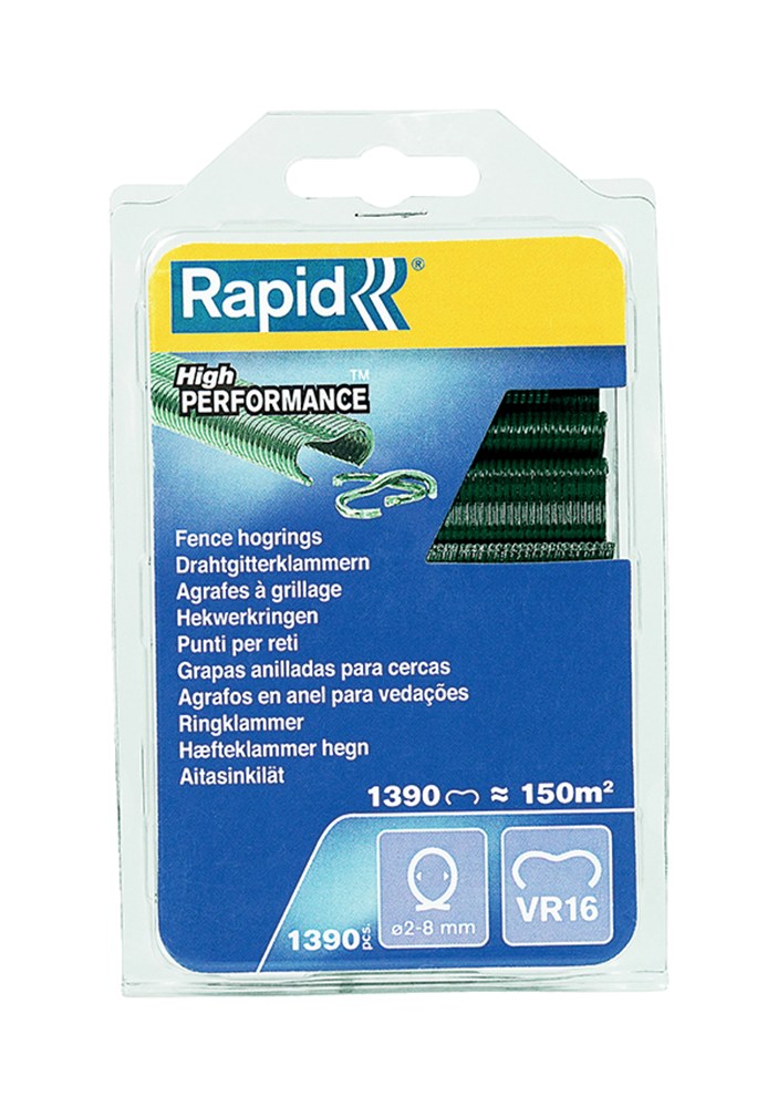 HEKWERKRING 1390 ST. RAPID VR 16 GEGALV. GROENE COATING