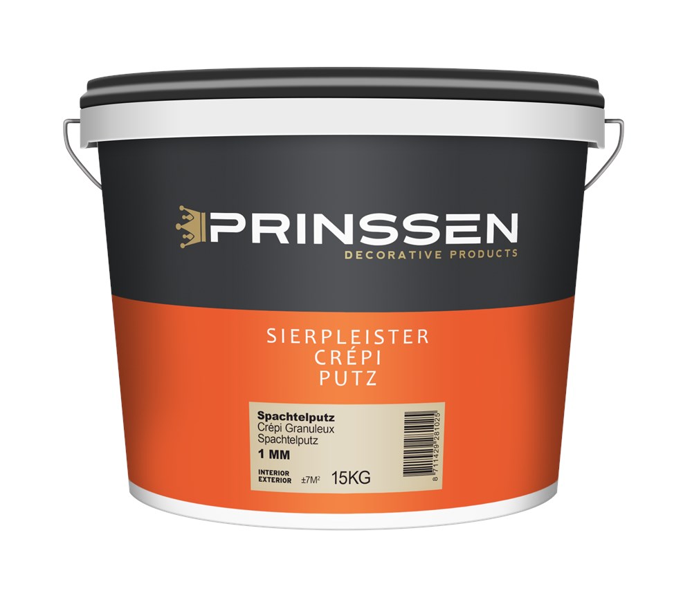 koopjeshoek: Prinssen spachtelputz 1mm binnen/buiten wit 15 kilogram (1)