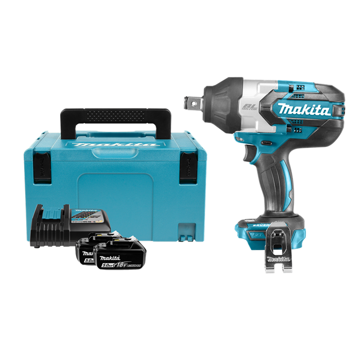 Afbeelding Makita 18 v slagmoersleutel DTW1001RTJ