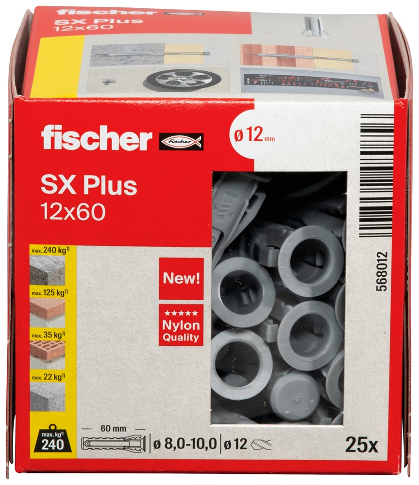 plug nylon fischer-8 plug nylon fischer-8