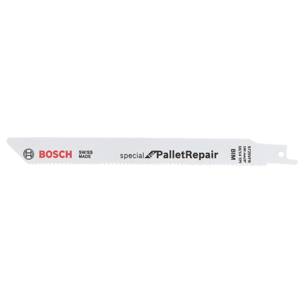 Afbeelding voor Reciprozaagblad S 725 VFR pallet repair 125mm per pak 5bl (hout/metaal)