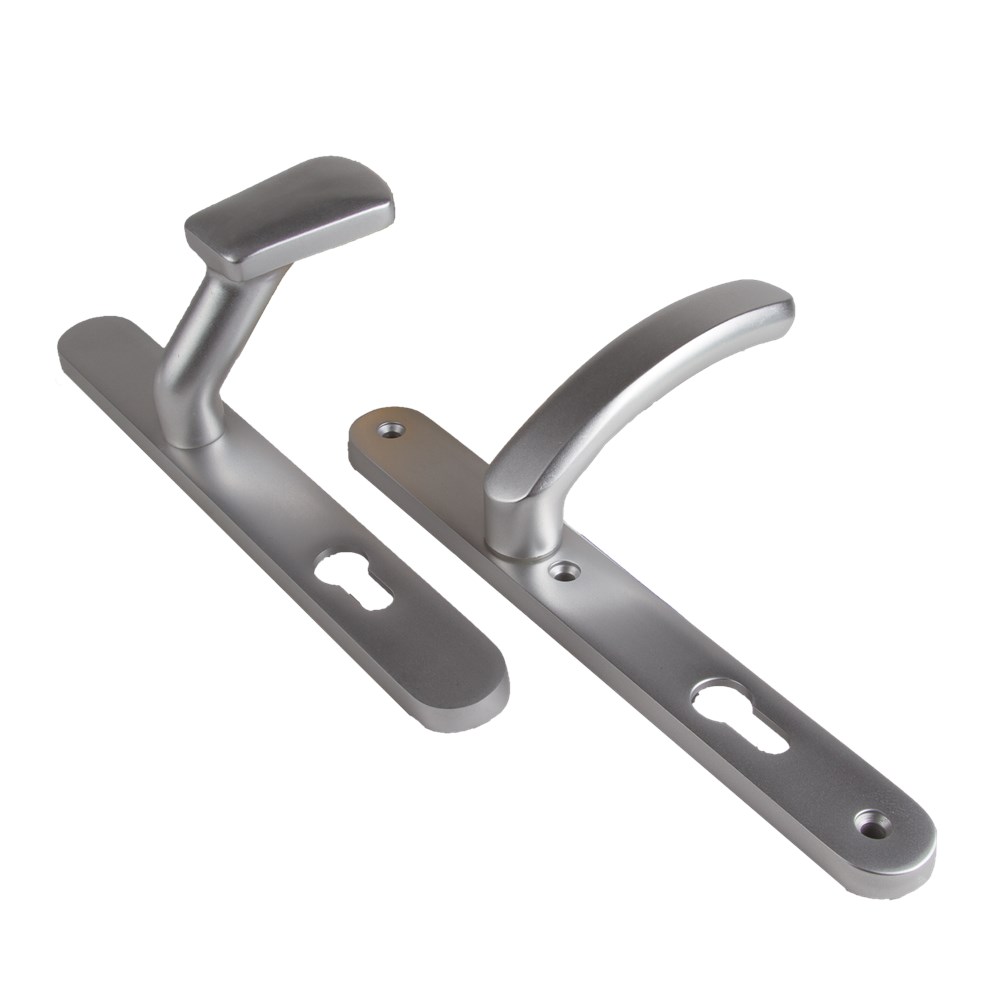 Kruk/knop smalschild, aluminium