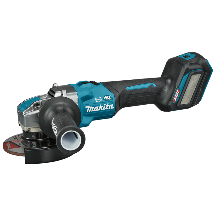 Afbeelding Makita 40 v max haakse slijper 125 mm x-lock GA041GZ