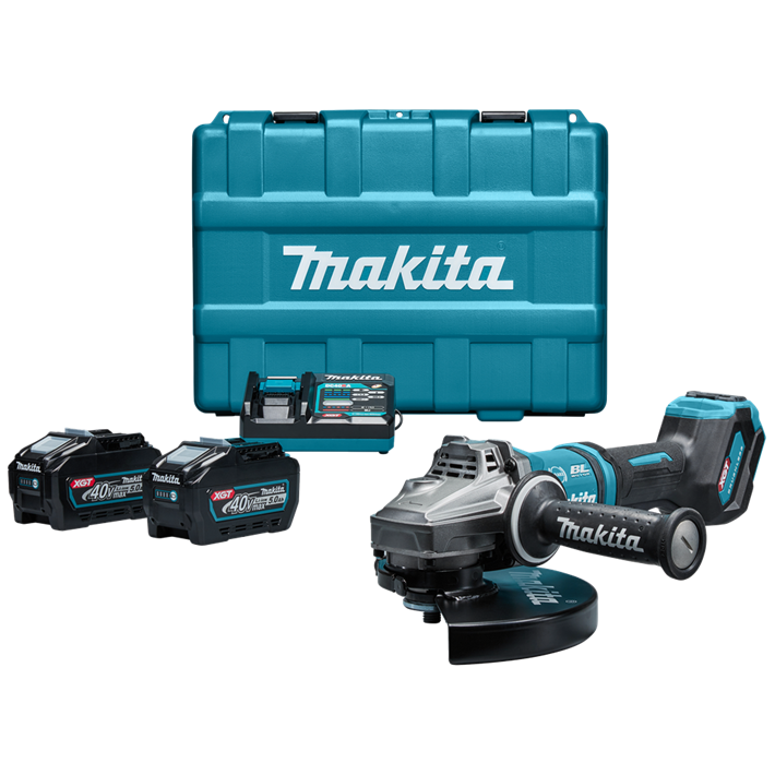 Afbeelding Makita 40 v max haakse slijper 230 mm GA038GT203