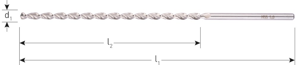 houtspiraalboor hss-g cilindrisch rotec-2 houtspiraalboor hss-g cilindrisch rotec-2