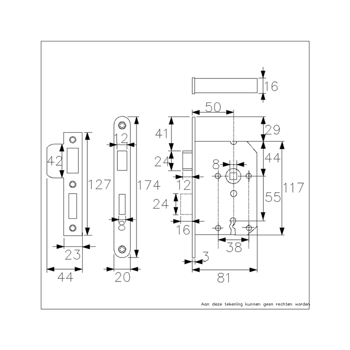 Productmaattekening