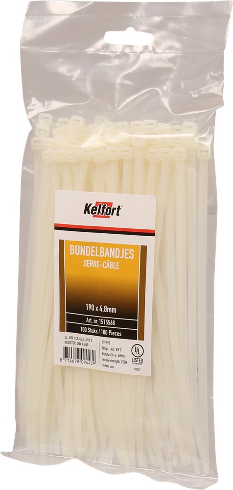 kabelbindband naturel kelfort-1 kabelbindband naturel kelfort-1