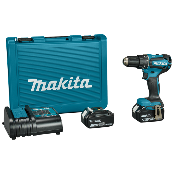 Afbeelding Makita 18 v klopboor-/schroefmachine DHP485SFE