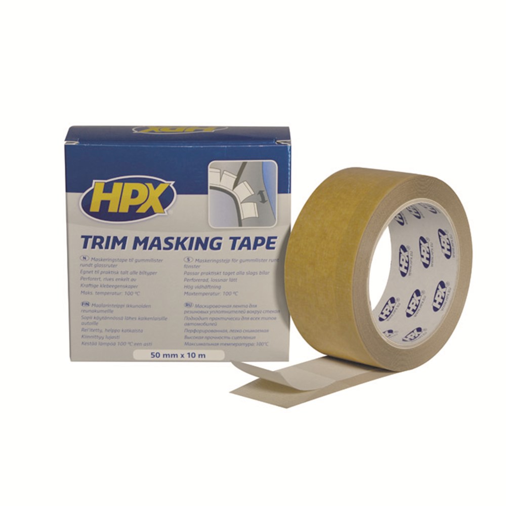 HPX VERSTERKTE TRIM MASKING TAPE 10/45MM X 10M (1)