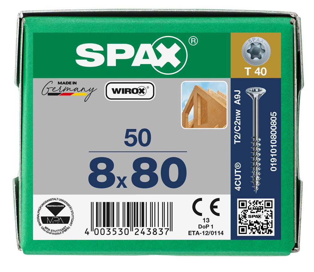 spaanplaatschroef wirox spax-6 spaanplaatschroef wirox spax-6