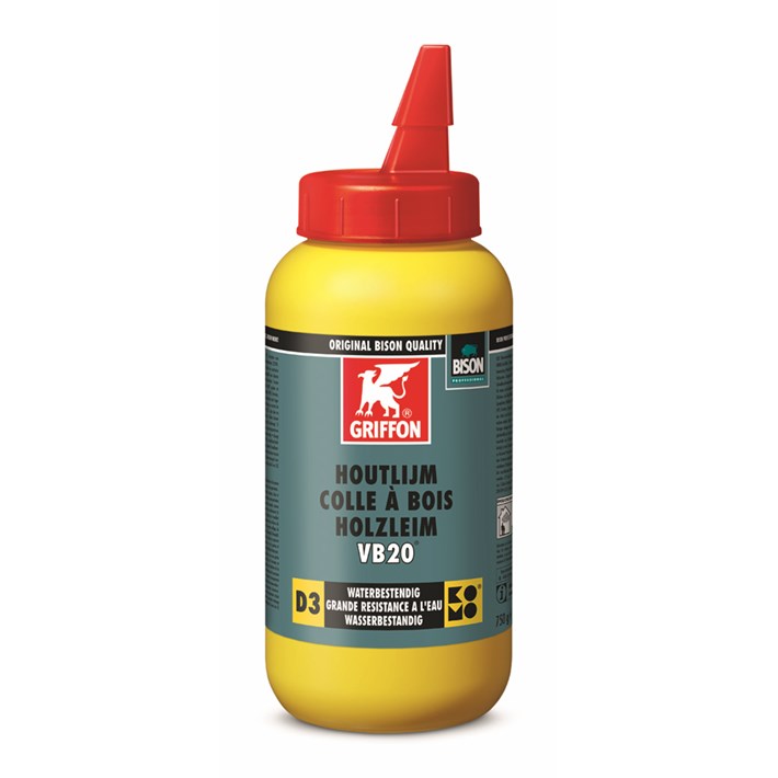 6305082 Griffon Wood Adhesive VB20® Bottle 750 g NL/FR/DE