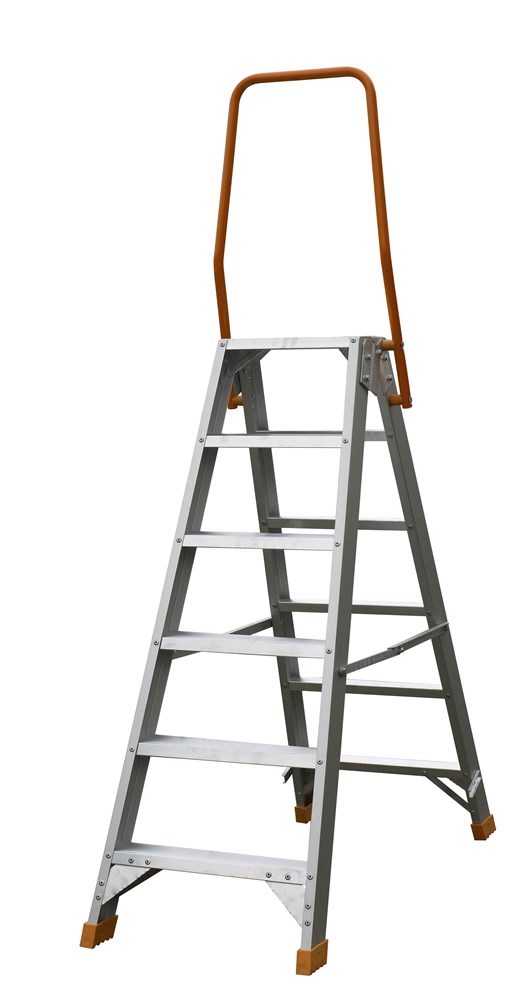 Trap dubbel, aluminium