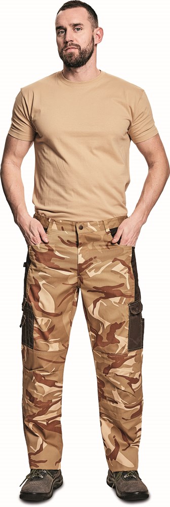 Crambe Werkbroek Camouflage Wit (4)