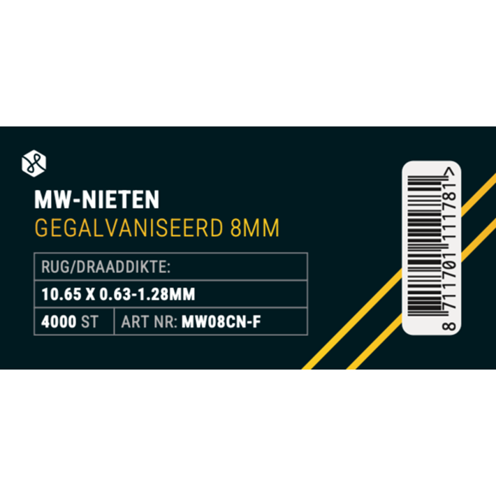 Afbeelding Union niet MW08 Gegalvaniseerd