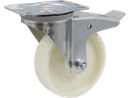 Kelfort Zwenkwiel Wit M/roll. 150mm m/Rem Bev.Pl.135X110mm 1519754_1.png