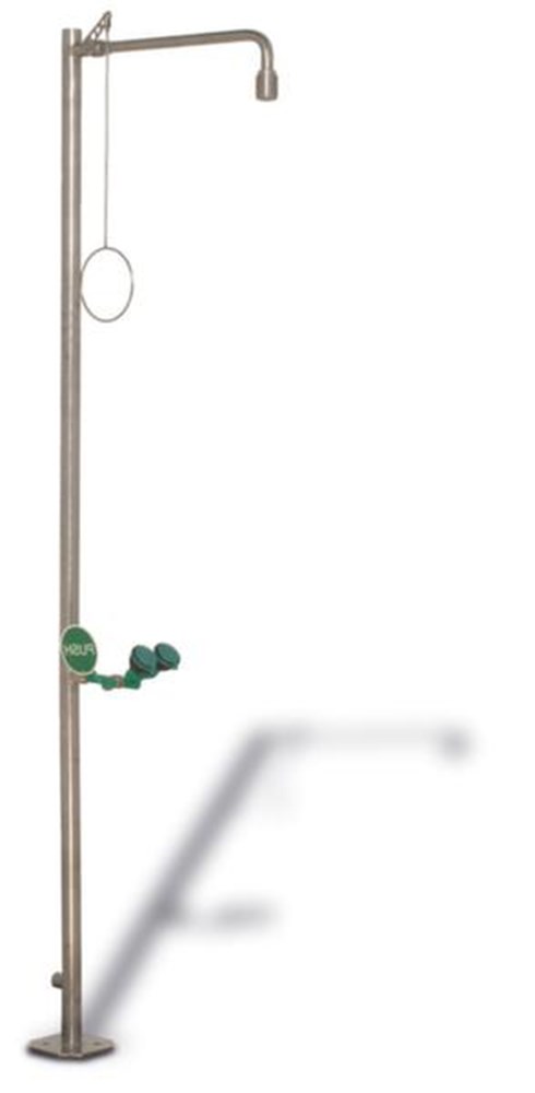 EHBO, plens-/oogdouche, DIN 12899-3, EN15 154-1/2, 2 douchekoppen vast, vast, 1 1/4" binnen, RVS, selecteerbaar, 16.4 kg i0000019850.jpg