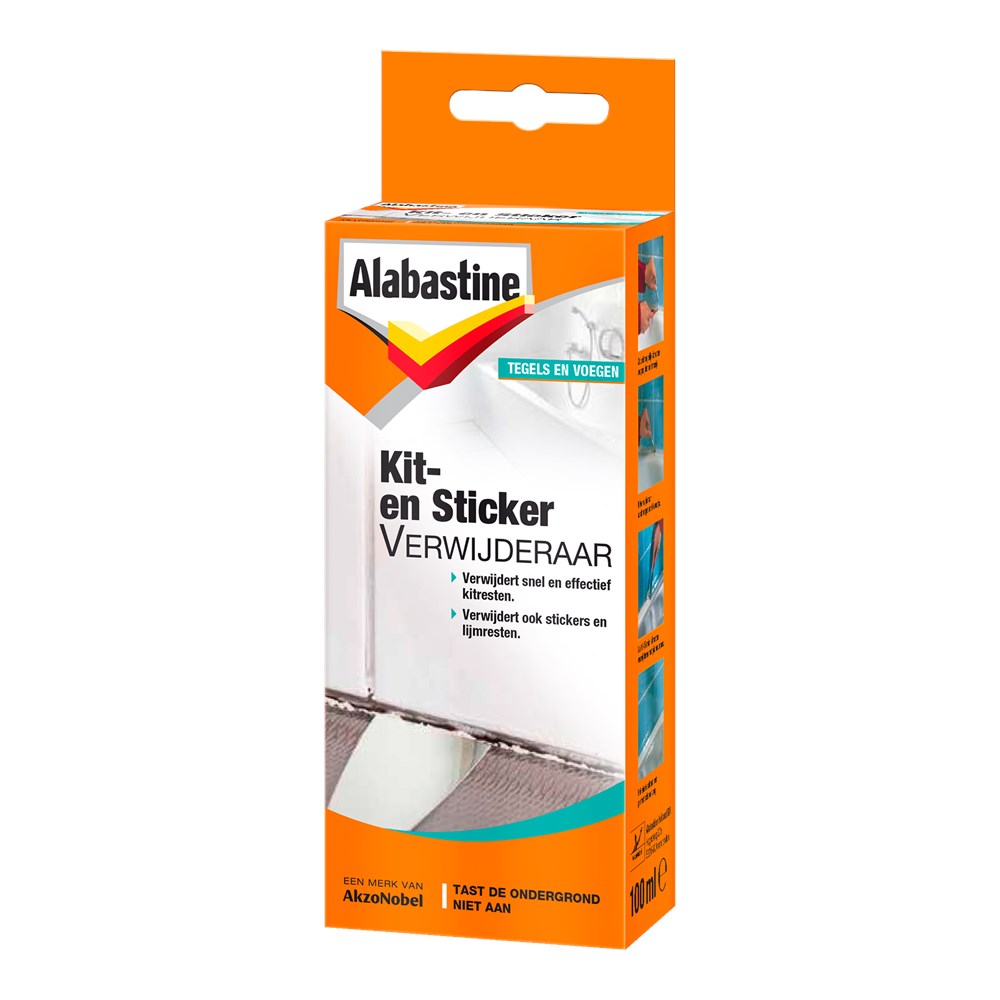 Alabastine kit- en stickerverwijderaar 100 milliliter (1)