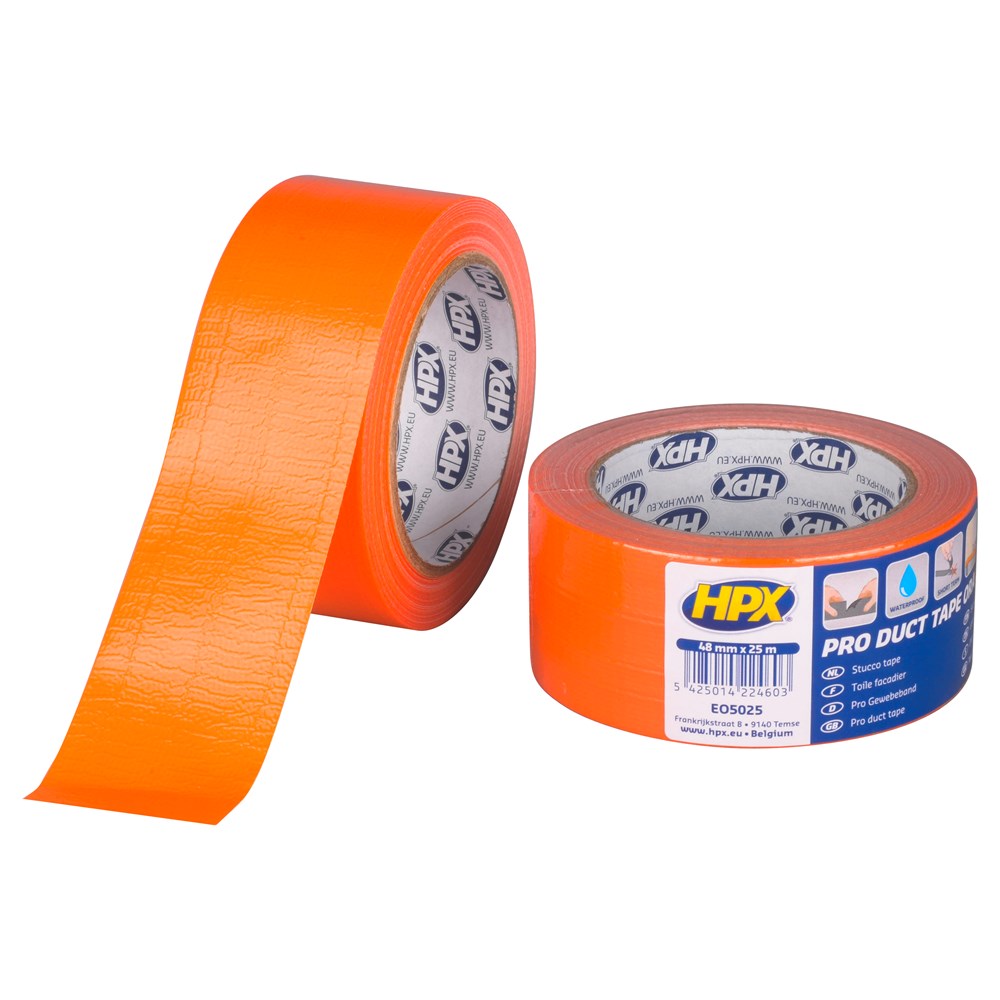 Universele reparatietape - oranje 48mm x 25m